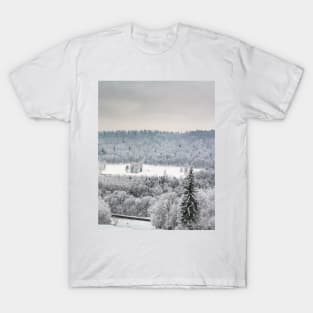 Snowy-bound view T-Shirt